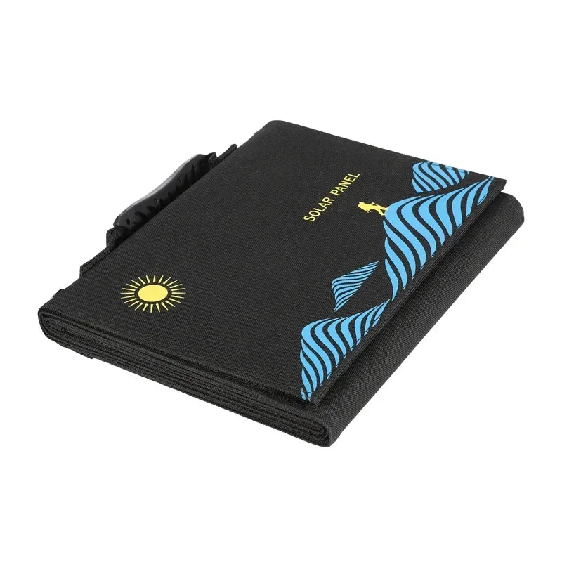 1000W Foldable Solar Panel Portable Solar Cell Folding Bag With USB+DC 18V For Outdoor Hiking Camping Mobile Phone Charging
