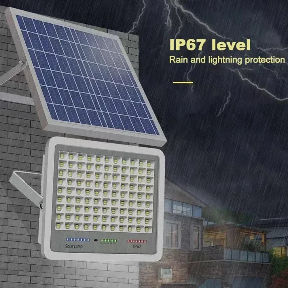 600LED Solar Street Light Super Bright Outdoor Waterproof Motion Sensor Garden Yard Decorative Lighting