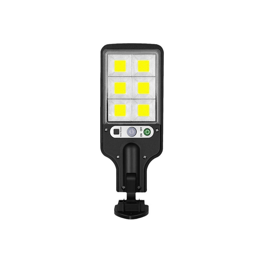 Solar Street Light Outdoor Waterproof Solar Spotlight 72COB 3 Light Modes PIR Motion Sensor Security Lamp for Path Yard Garden