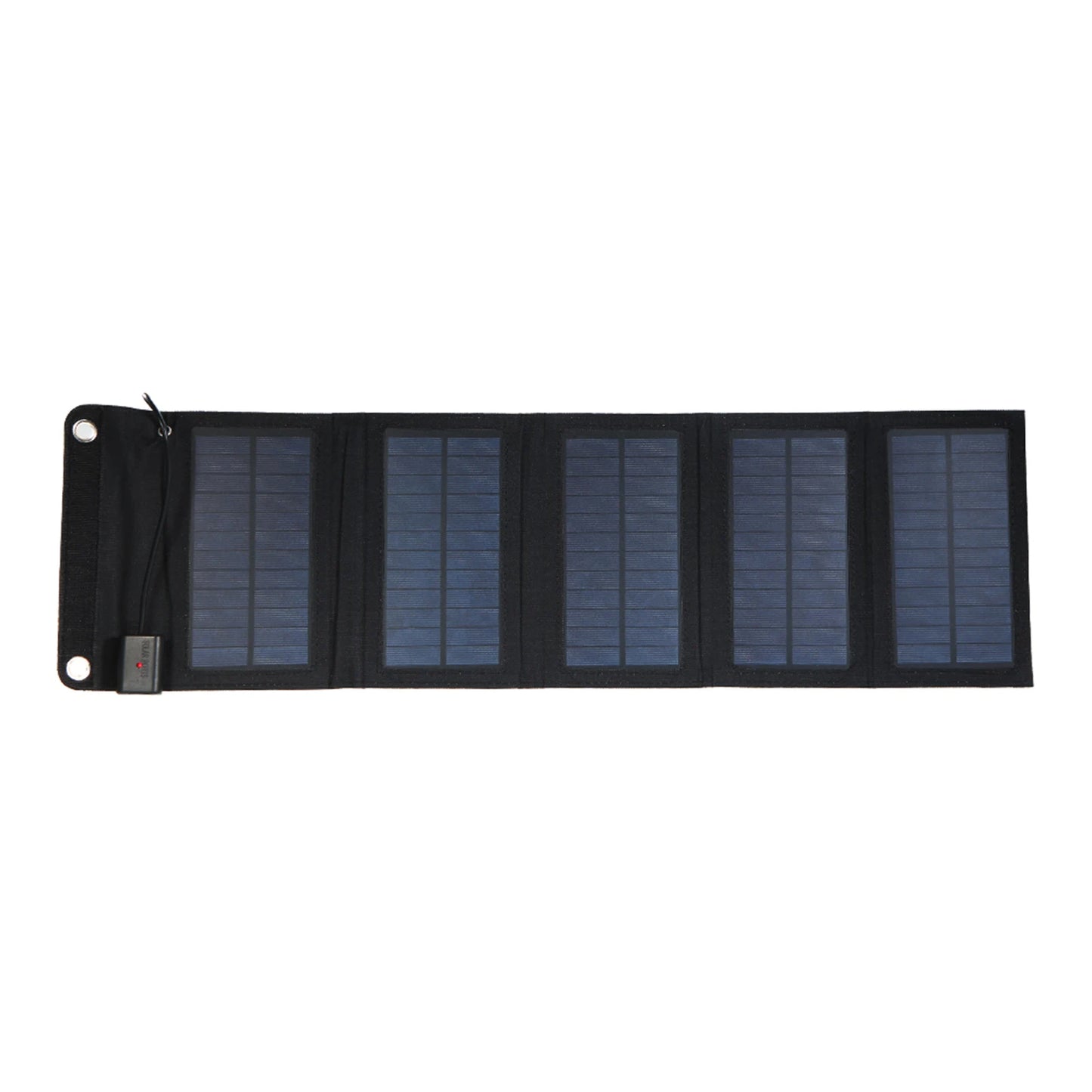 20W Solar Charger Foldable Solar Panel with USB Ports Waterproof Camping Travel Compatible for iPhone & Android Smartphones