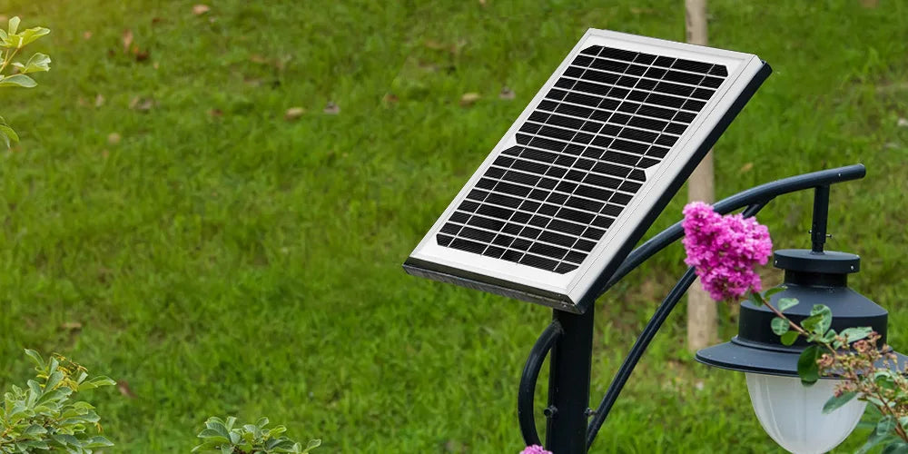 Portable Solar Panel Charger 16V 6W Solar Panels Rigid Monocrystalline Cell 12V Battery Charger With 10A Controller Power Bank