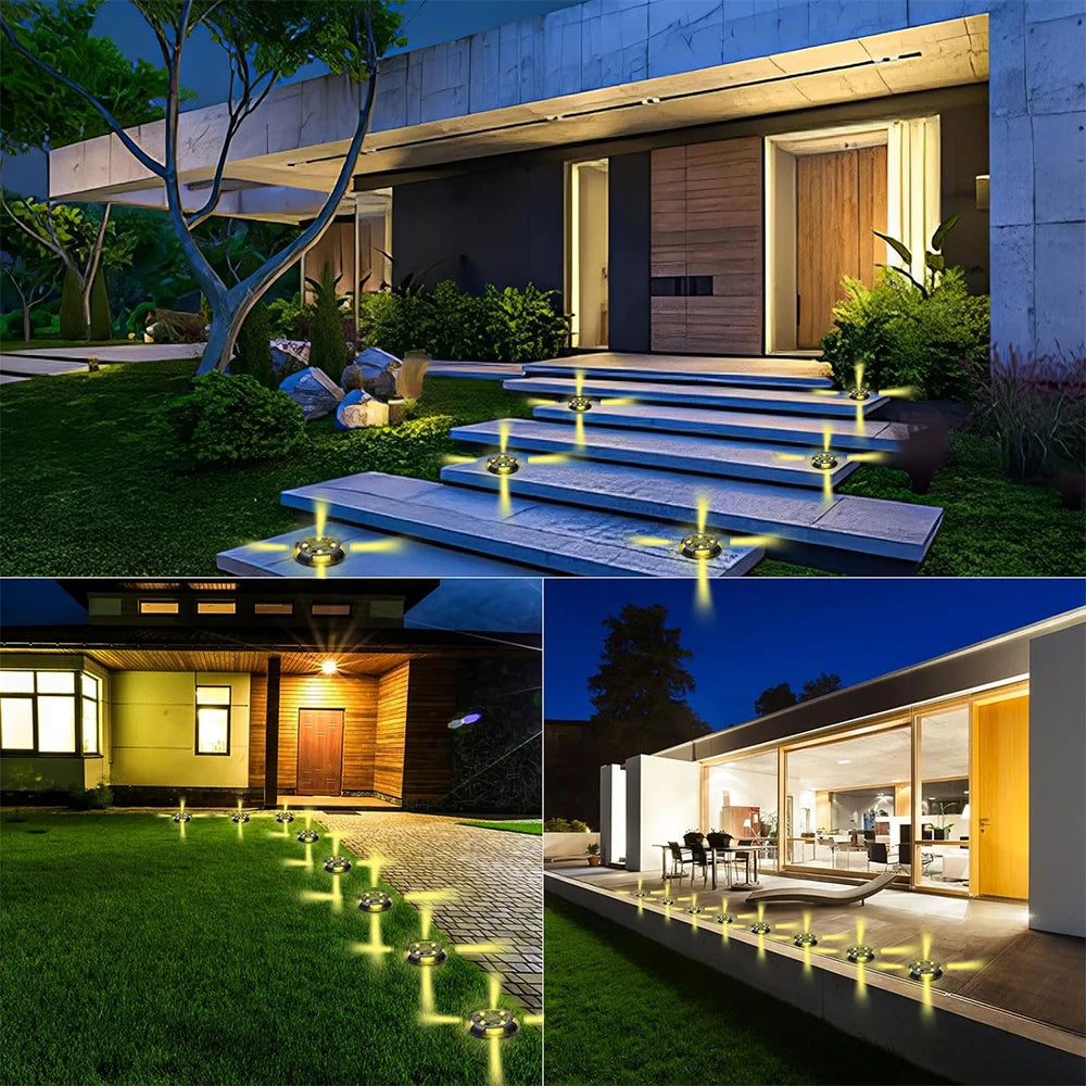 Outdoor Solar Path Light IP65 Waterproof Landscape Lighting For Courtyard Walkways Garden Driveways Lawns Corridor Poolside