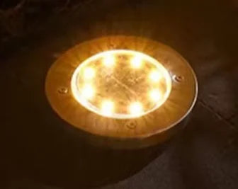 Solar LED floor light outdoor lawn light for lawn decoration garden terrace courtyard waterproof underground light