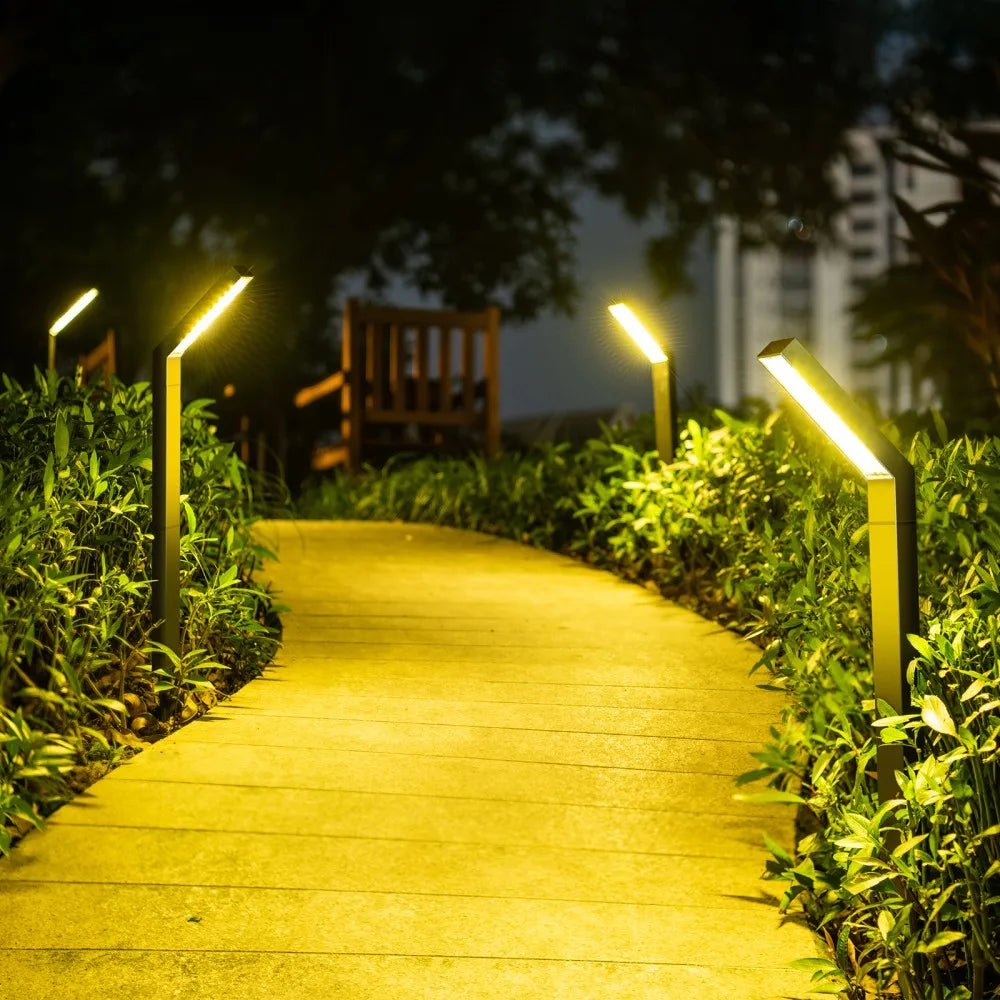 1/4 Pack Solar Pathway Lights Outdoor Solar Lights IP65 Waterproof Garden Lights Solar Lamp Outdoor Landscape Lamps for Lawn