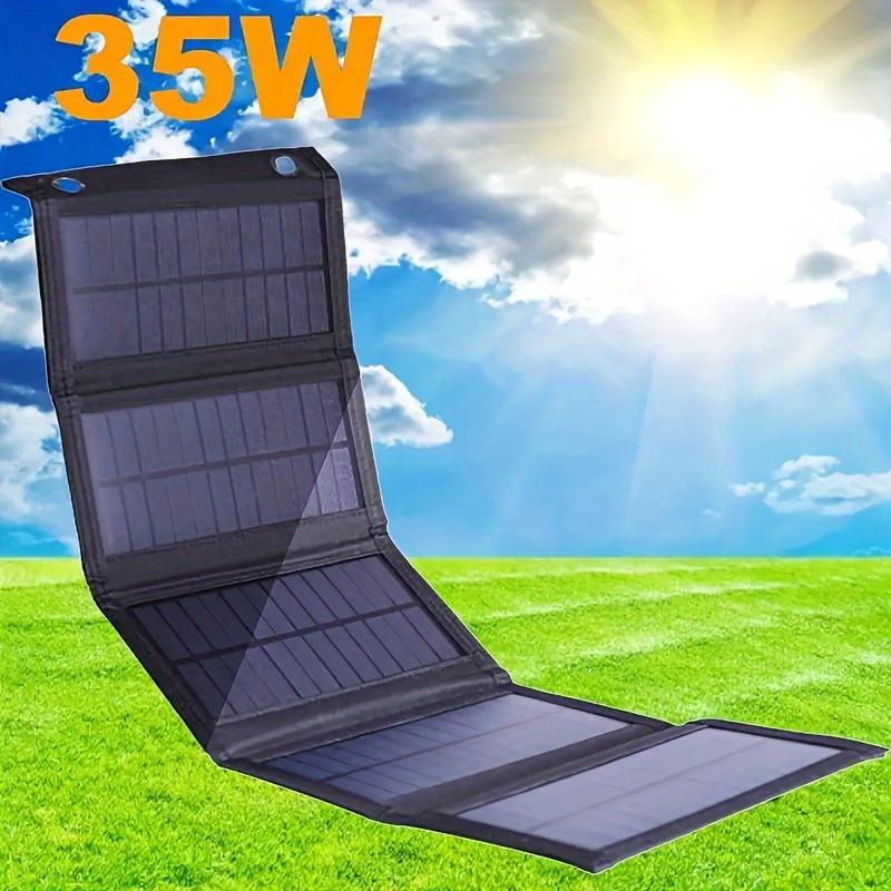 Portable Solar Panel 35W High Power Waterproof Foldable Outdoor Power Supply USB Computer Mobile Phone For Outdoor Camping