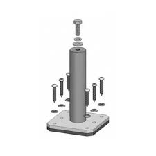 PLP Power Rail EP7 7 IN Clear Standoff