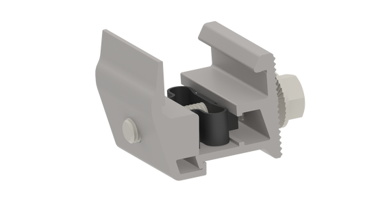 K2 Systems 4000770 Pitched Roof Rail Runner Kit Mill