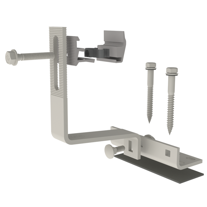 K2 Systems 4000142-BR Universal Standard Hook +2 5.5" with Rail Runner