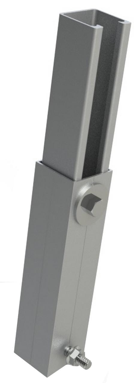 Unirac 307134M 72" Clear Adjustable Tilt Leg