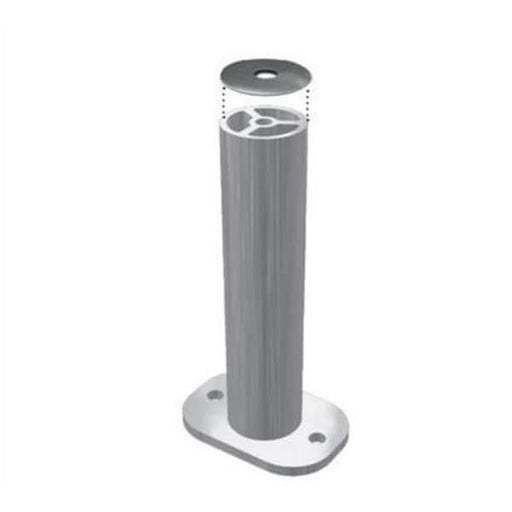 Unirac SolarMount 004400M-US 4" Aluminum Mill Standoff Domestic Content
