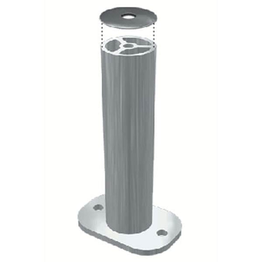 Unirac SolarMount 004600M-US 6" Aluminum Mill Standoff Domestic Content