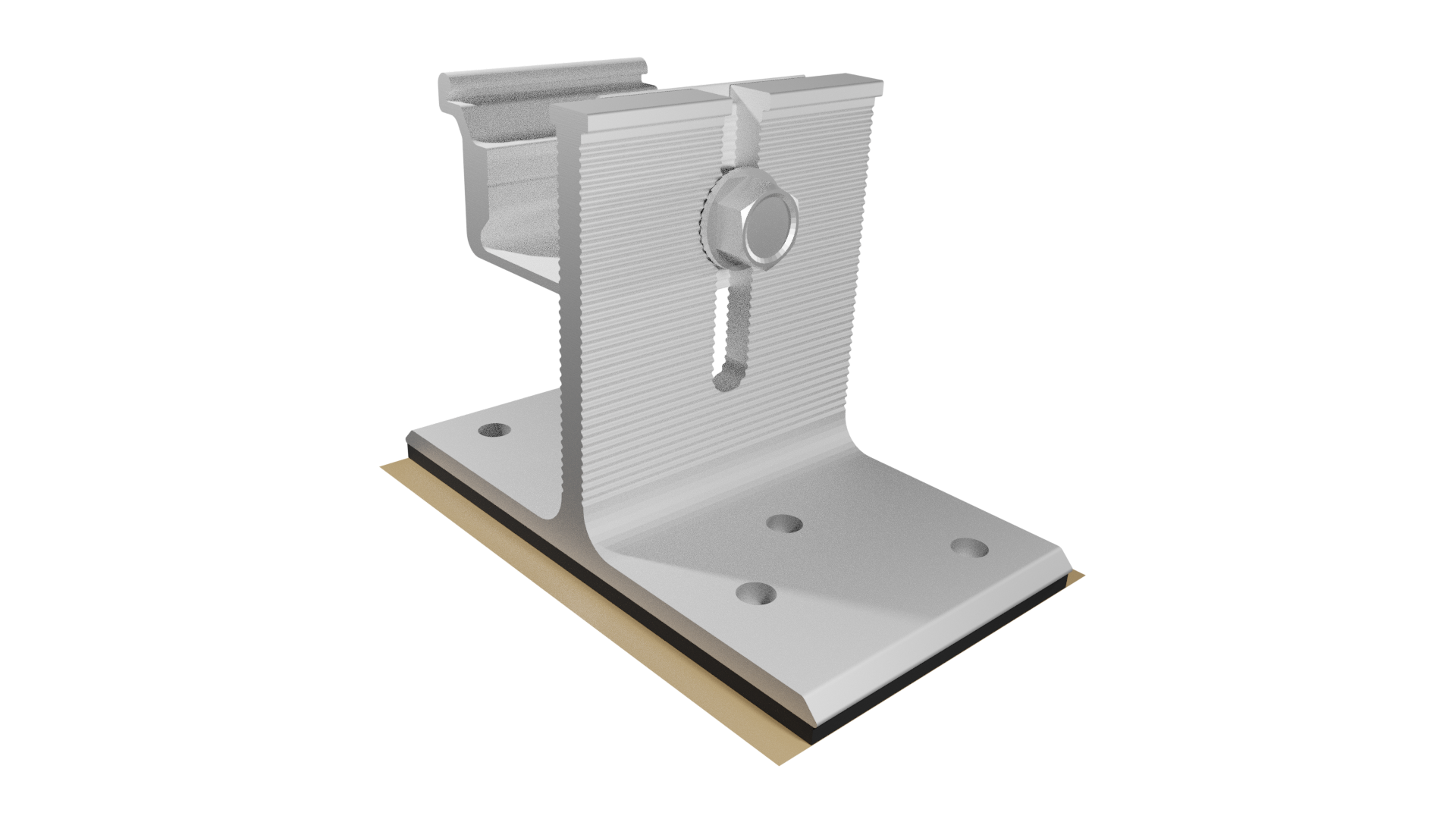 Unirac Stronghold SHBUTYLM2 Mill Attachment Base with Butyl Pad