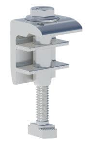 IronRidge UFO UFO-END-01-A1 Mill End Clamp, 30mm-40mm