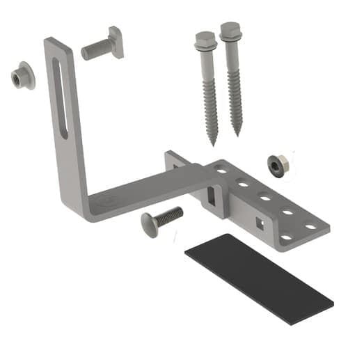 K2 Systems 4000142-B-US Universal Standard Hook +2 5.5" Base Kit Domestic Content