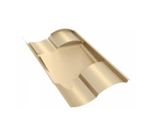 IronRidge KO KOF-S01-T1 Tan S Tile Flashing