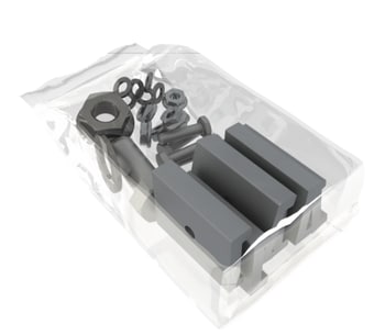 Unirac Ground Fixed Tilt 404013 4-Rail Hardware Kit