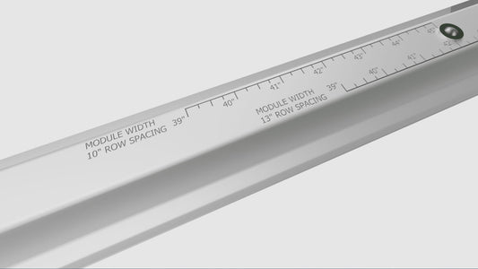 Unirac GridFlex 10 380130 Mid Rail 17" Row Spacing MW 45-52"