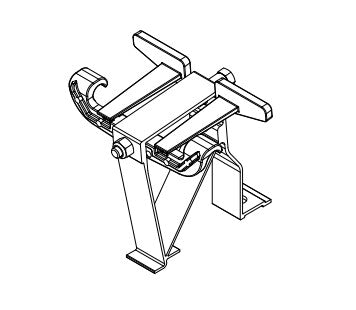 Unirac GridFlex 360043 5 Degree North Rail Clamp Assembly