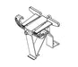 Unirac GridFlex 360043 5 Degree North Rail Clamp Assembly