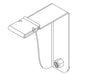 Unirac GridFlex 10 380405 Wind Deflector End Bracket