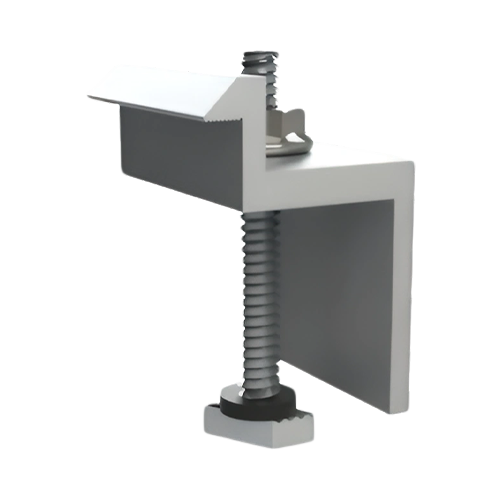 Unirac SolarMount 302023C-US Clear End Clamp, 38mm-40mm Domestic Content