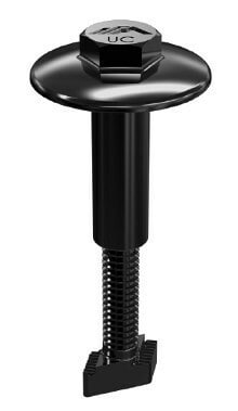 IronRidge UFO UFO-CL-01-B1 Black Universal Bonding Module Clamp