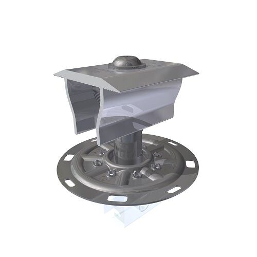 S-5! S-5-PV Kit 2.0 MidGrab Metal Roof Mid Clamp Mill Finish