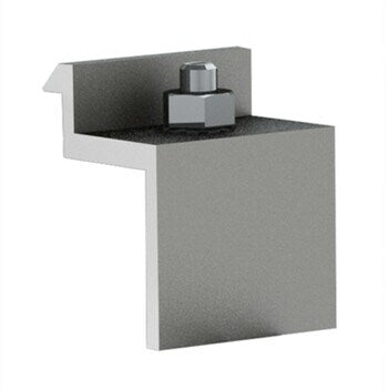 Unirac SolarMount 302025C Clear End Clamp, 45-75mm