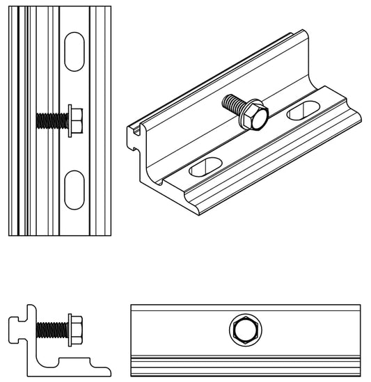 Unirac ULA 403216M 2" Mounting Bracket