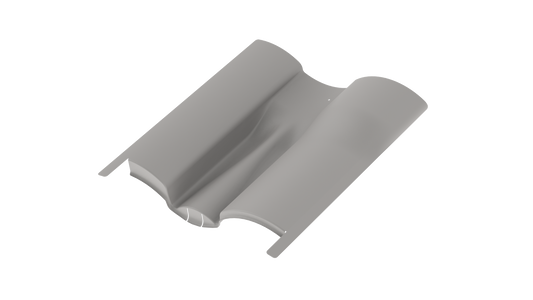 K2 Systems EverFlash 4000131 Mill S-Tile Replacement Flashing