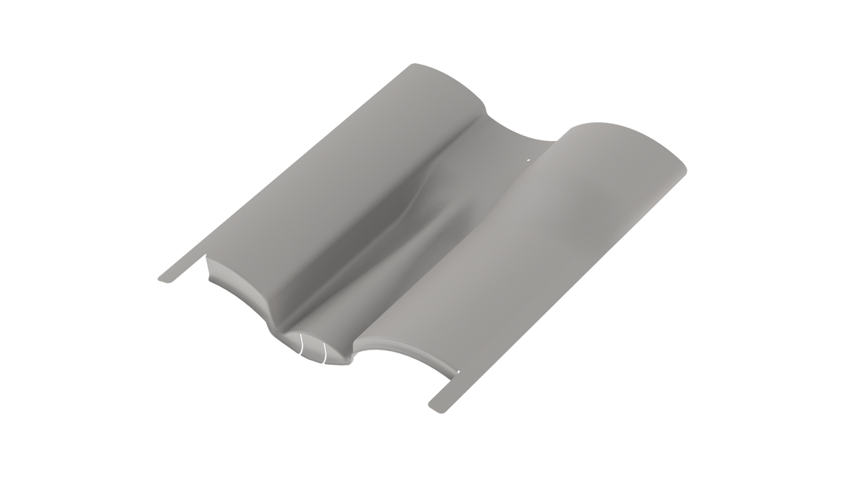 K2 Systems EverFlash 4000131 Mill S-Tile Replacement Flashing