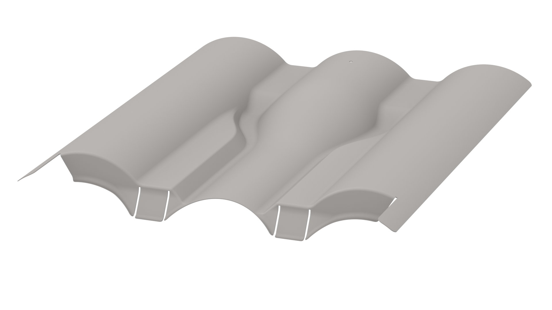 K2 Systems EverFlash 4000132 Mill W-Tile Replacement Flashing
