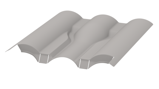K2 Systems EverFlash 4000132 Mill W-Tile Replacement Flashing