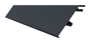 IronRidge Contour CTR-TR84-01-B1 84 IN Black Trim Rail