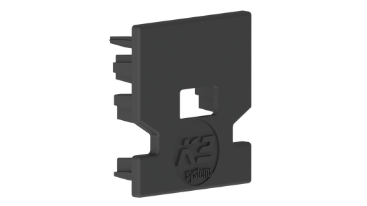 K2 Systems 4000176 Black End Cap
