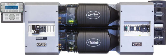 OutBack Power FLEXpower TWO FP2 VFXR3524A-01 7.0kW Pre-wired Inverter System w/ 2 FM80s
