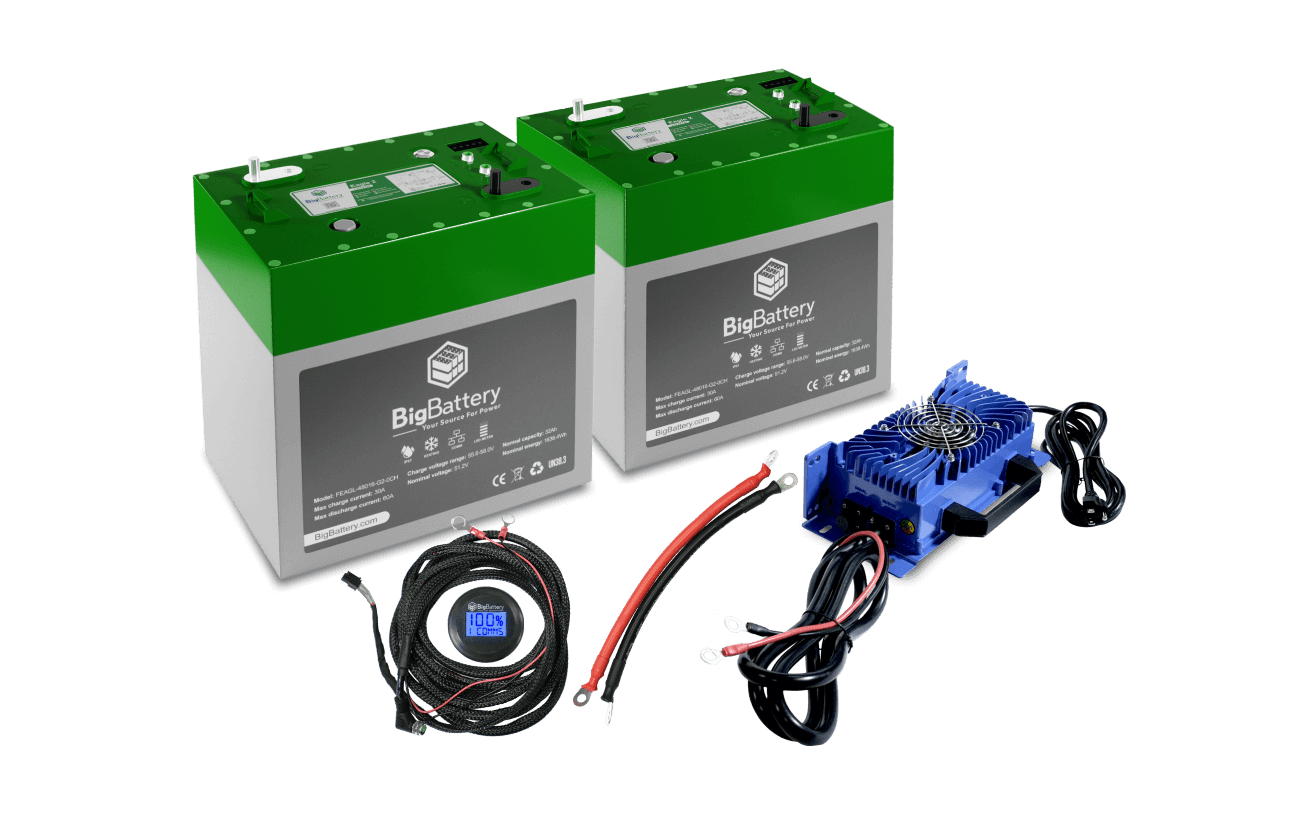 BigBattery EAGLE 2 K0978 3.1kW Energy Storage System (1.63kWh Capacity) with 2 LFP Batteries