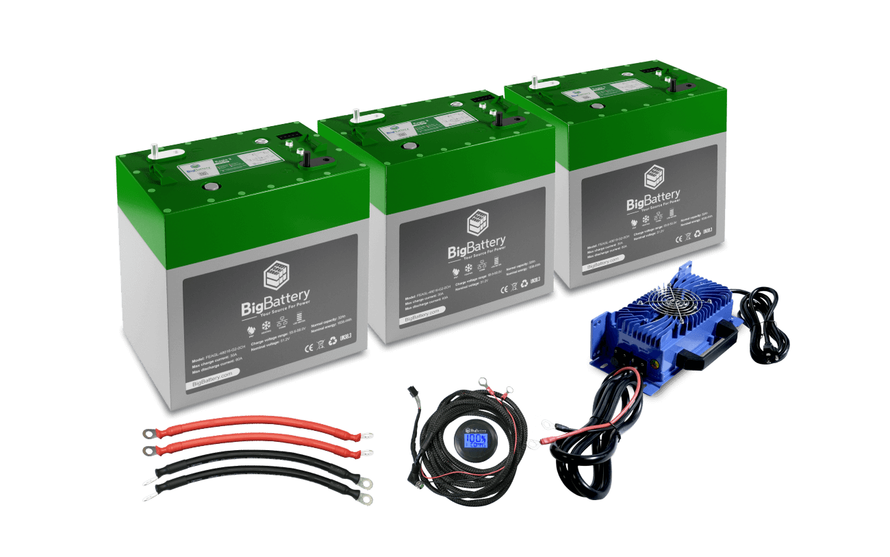 BigBattery EAGLE 2 K0979 3.1kW Energy Storage System (1.63kWh Capacity) with 3 LFP Batteries