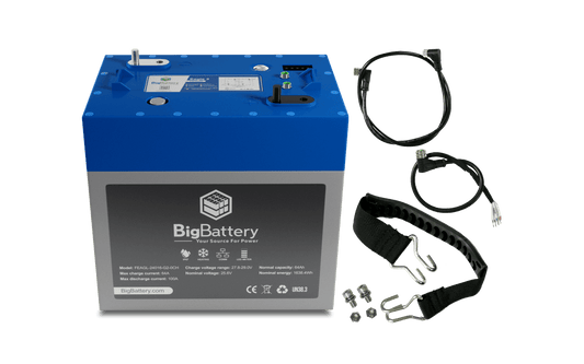 BigBattery EAGLE 2 FEAGL-24016-G2-0CH 2.6kWh 64Ah 24V Lithium Iron Phosphate Battery