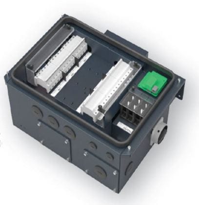 Solectria PVI-36-50-60TL-WB-S Standard Wiring Box 20A Fuses