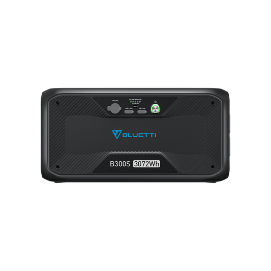 Bluetti P-B300S-US-GY-BL-010 100Wh 60Ah Lithium Iron Phosphate Expansion Battery 500W Max