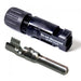 Staubli 18-32.0017P0001-UR Male MC4 Connector w/ Boot