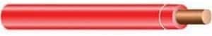THHN, #10 AWG, Red Stranded, 1FT, 600VAC 10AWG 1 FT Red Building Wire