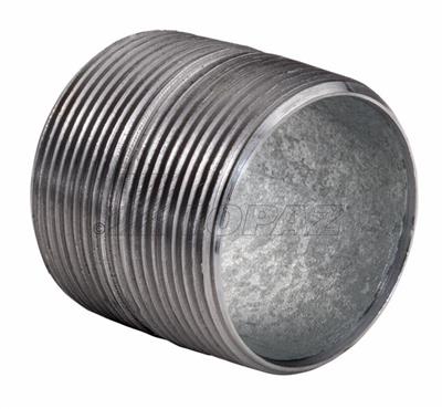 Topaz 6452 3/4" Close Conduit Nipples Galvanized Steel