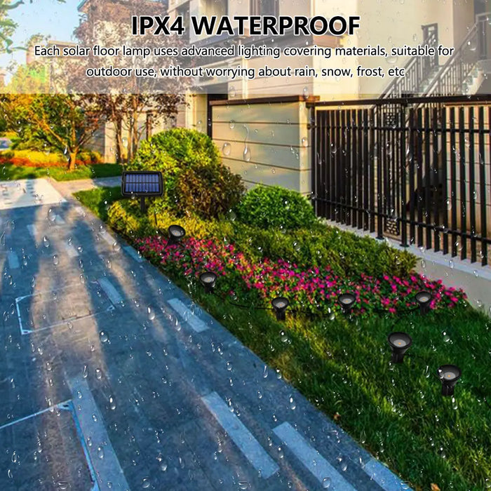 Led Solar Pathway Lights Outdoor Waterproof Lawn Lamps Spotlights Landscape Lighting Garden Decoration Patio Yard Solar Lamp