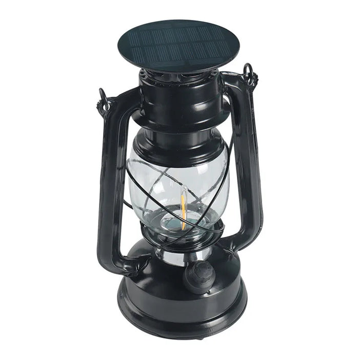 Solar Camping Lights Rechargeable Tungsten Bulb Portable Lantern With Hook Lighting Control Outdoor Waterproof Tent Lamp