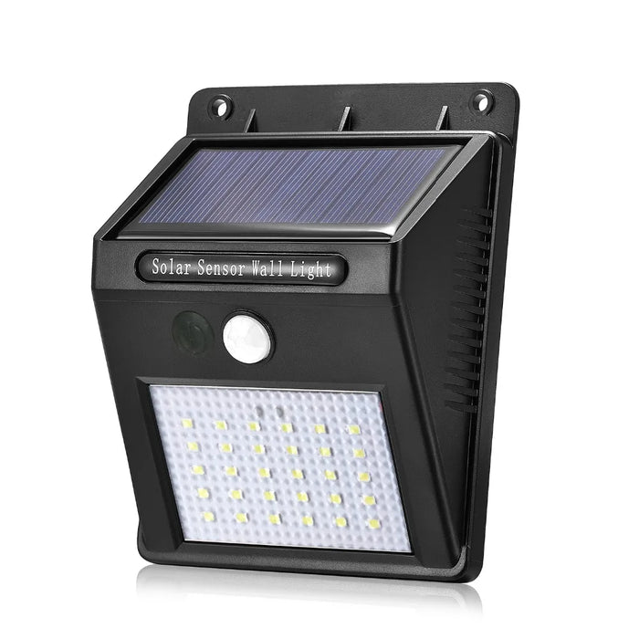 4 Pack 30 LEDs Security Solar Powered Light PIR Motion Sensor Light Path Wall Lamps Outdoor Garden Emergency Waterproof light