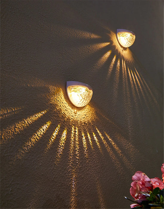 LED Solar Lights Outdoor Lighting Garden Decoration Yard Fence Lamp Waterproof Sensor Wall Lamp Energy Saving Street Night Light