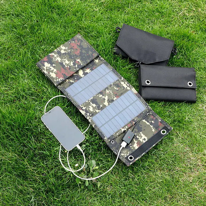 Solar Panel Foldable Portable Waterproof 5V USB Energy Solar Cell Charger for iPhone Mobile phone Camping