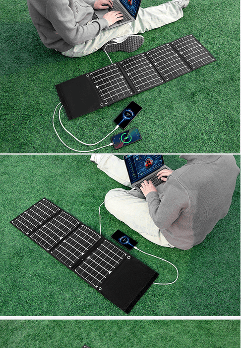 18V Portable Mobile Phone Outdoor Foldable Movable Power Supply
